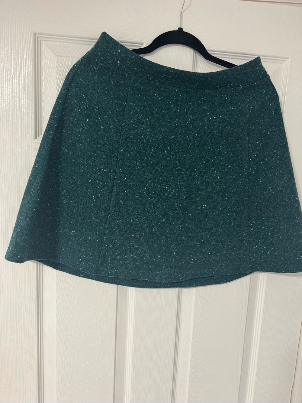 LOFT Forest Green Circle Skirt